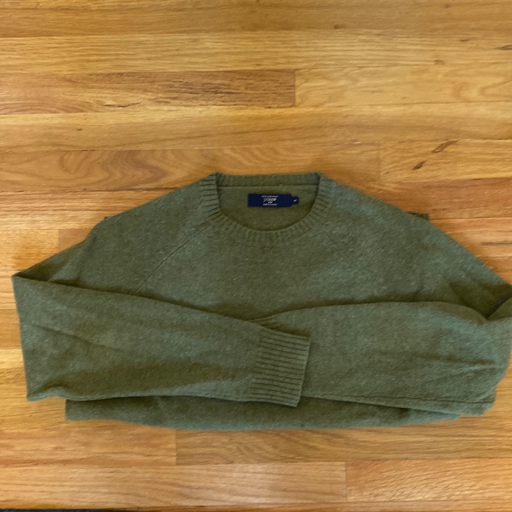 Mens Lambswool Crewneck Sweater